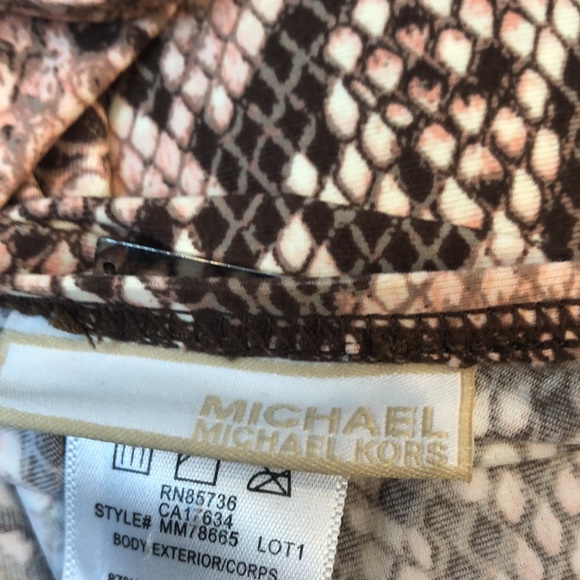 Michael Michael Kors Snake Print Coverup - Picture 12 of 12